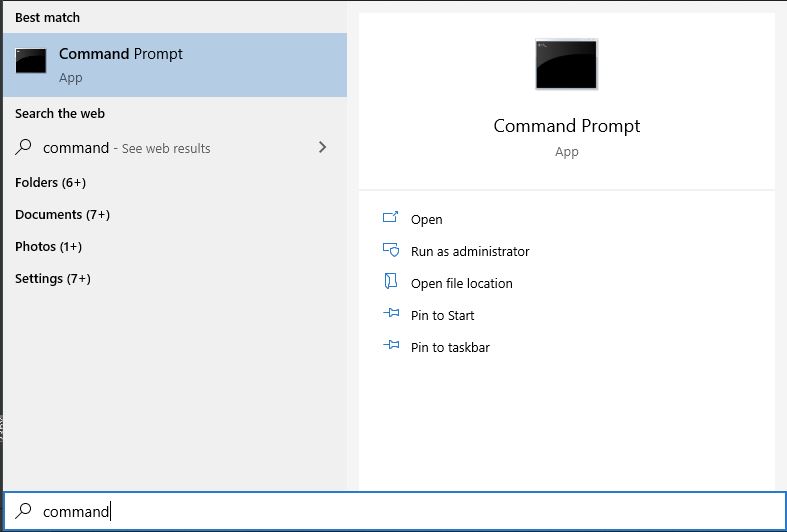 Windows access terminal
